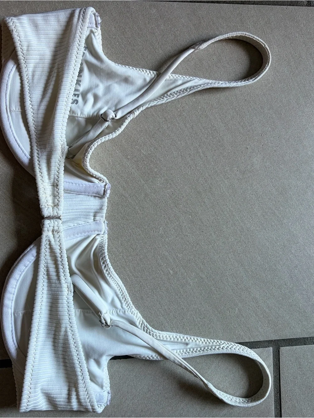 Frankies Bikinis ribbed underwire